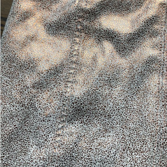 Free People Shiny Skirt Size 2 - Picture 2 of 7